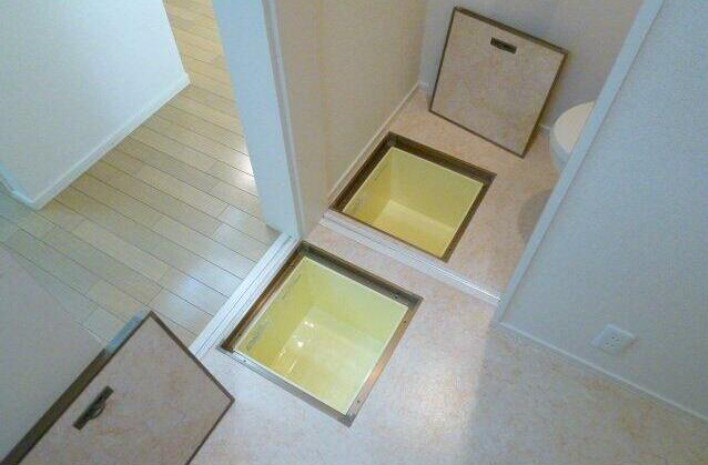 新座市野火止７丁目の賃貸マンションの収納