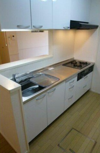 新座市野火止７丁目の賃貸マンションのキッチン