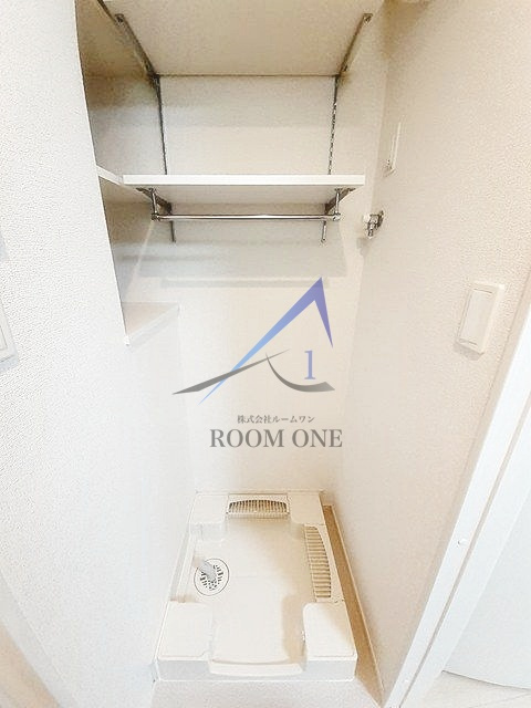 プレシャスワン錦糸町の設備|洗濯機置き場です。