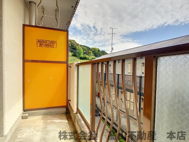 コーポＺＥＮのバルコニー