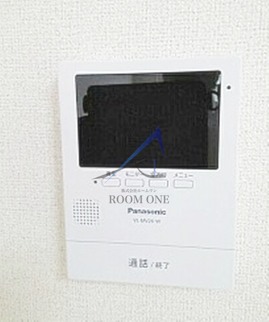 Ｔフラッツ富久町のセキュリティ|モニター付きインターホンです。