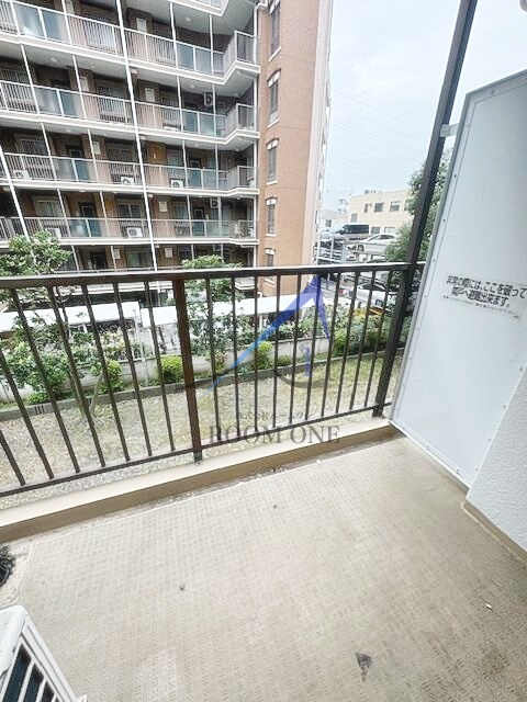 カーサ第二宇喜田三号棟のバルコニー|バルコニーです。