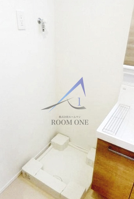 ハーモニーレジデンス門前仲町の設備|洗濯機置き場です。