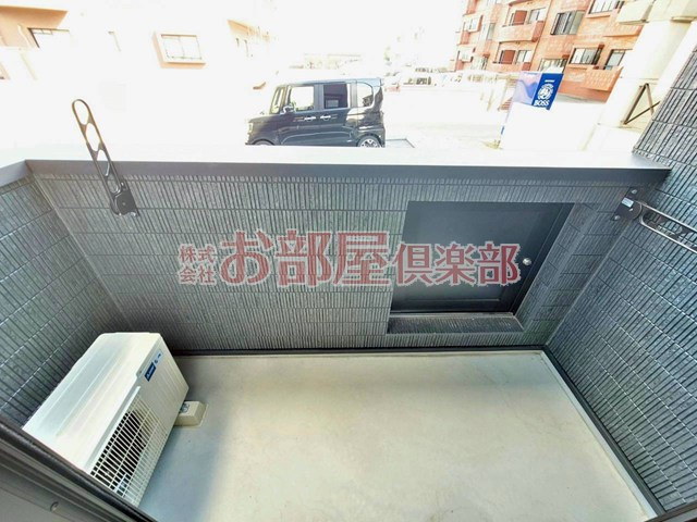 VIRIO合川のバルコニー|お洗濯にも便利なバルコニー付き