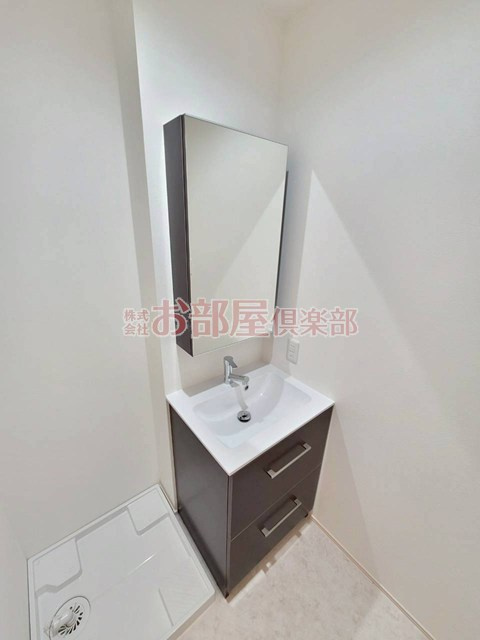 VIRIO合川の洗面所|コンパクトで使いやすい洗面所