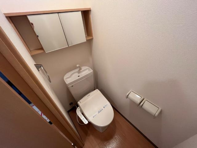 ヒールコートＡ＆Ｇのトイレ|シャワー付トイレ