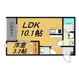 【間取り】 | LECOCON一宮Ⅵ