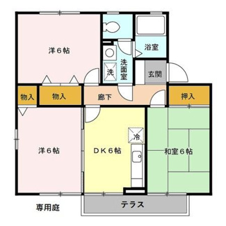 【間取り】 | パークロイヤルＢ