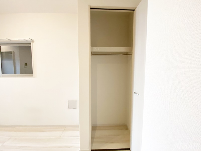 北区豊島１丁目のアパートの収納|クローゼットです☆