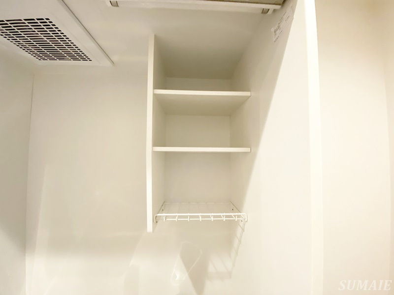 北区豊島１丁目のアパートの収納|キッチン上収納です☆
