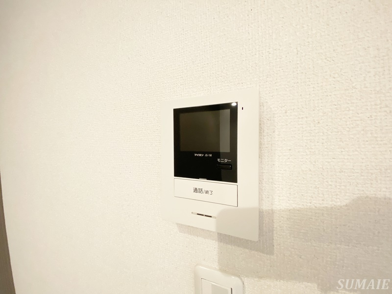 北区豊島１丁目のアパートのセキュリティ|モニター付きインターホン☆