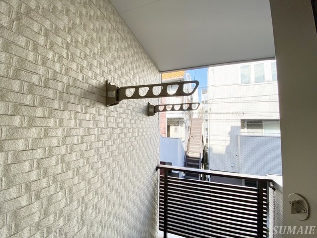 北区豊島１丁目のアパートの設備|物干しスペース☆