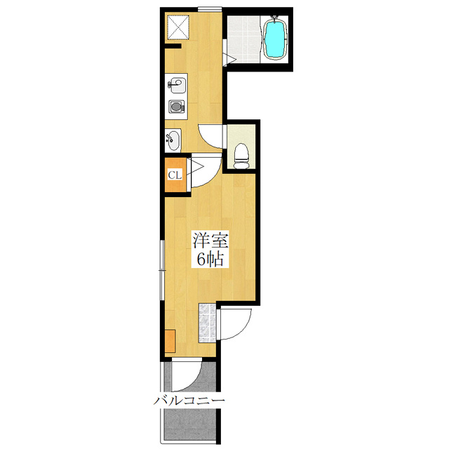 北区豊島１丁目のアパートの間取り|間取り☆