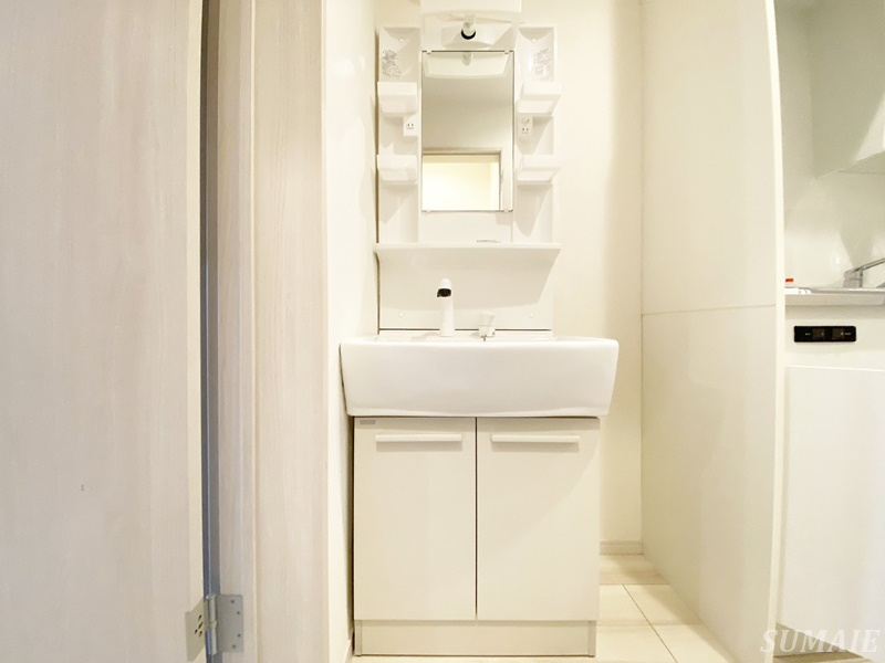 北区豊島１丁目のアパートの独立洗面台|独立洗面台です☆