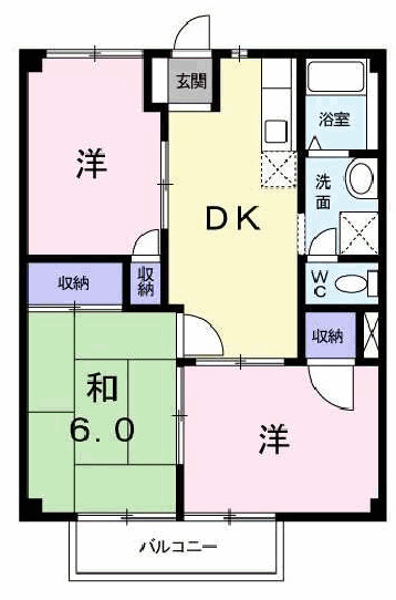 ローゲンハイツの間取り