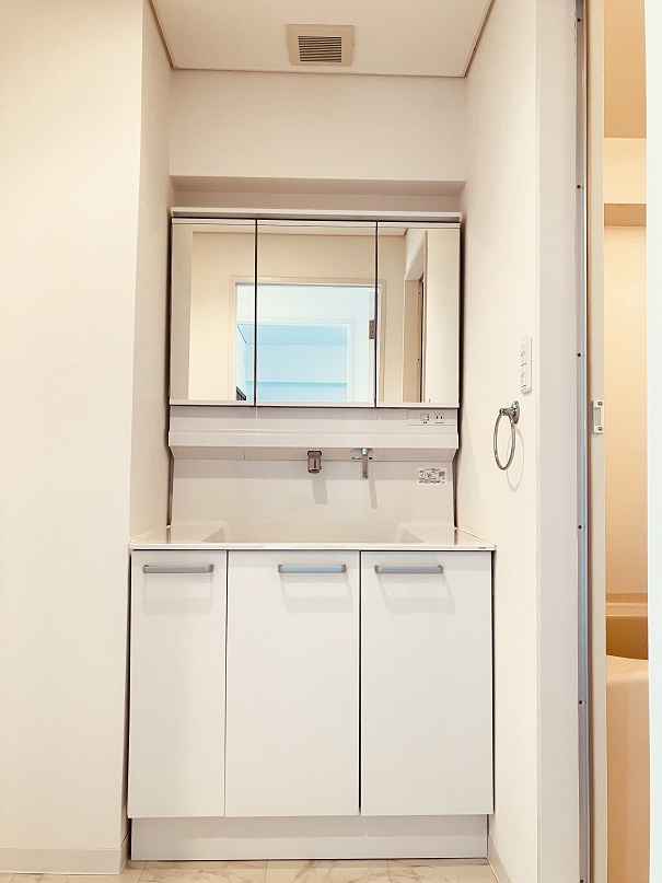 プライムアーバン武蔵野ヒルズＡ棟の洗面所