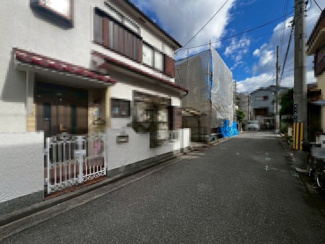 【前面道路含む現地写真】 | 堀上町　新築一戸建