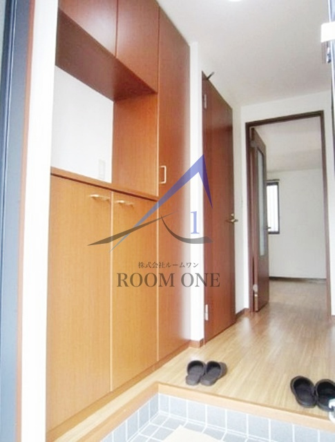 クレスト桜川Ｂの玄関|玄関です。