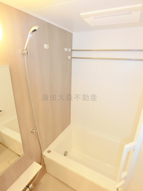 スタイリオ池上SOUTHの浴室|追焚と浴室暖房乾燥機付きのバスルーム　お風呂