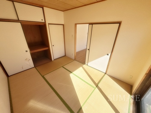 サントル田端１丁目の和室|柔らかい畳が心地よい和室