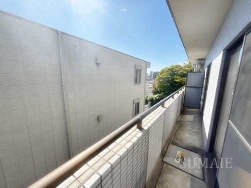 サントル田端１丁目のバルコニー|落ち着いた時間を過ごせるバルコニーです