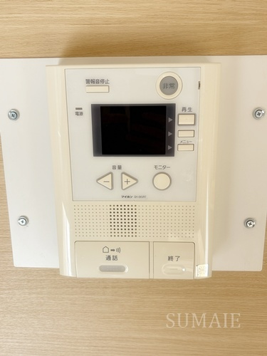 サントル田端１丁目のセキュリティ|モニター付きインターホンです