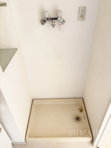 サントル田端１丁目の設備|洗濯機置き場です