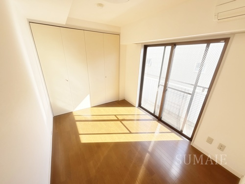 サントル田端１丁目の寝室|落ち着いた色調の寝室です