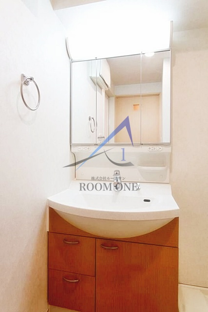 アルブル高輪の洗面所|洗面台です。