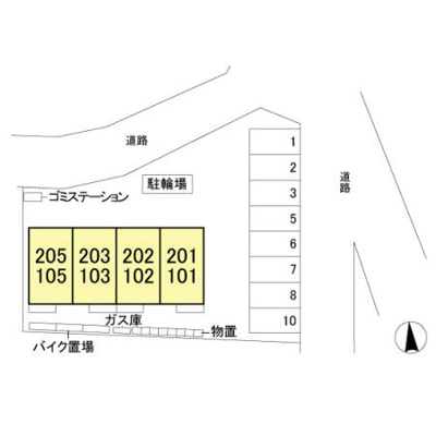 【区画図】 | クレインⅠ