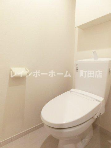 リブリ・湘南シティ※初期費用分割あと払いサービス利用可能物件のトイレ