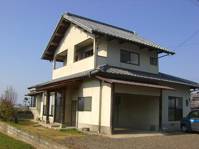 岩古曽貸家の外観