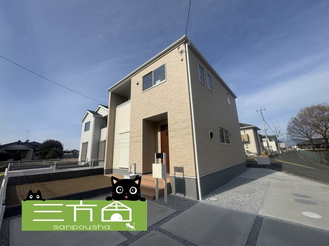 新築　伊勢崎市東小保方町第２　Livele Garden.S　2号棟の外観|現地写真　2025年12月完成しました！ご内覧等、お気軽にお問合せください♪　							

　