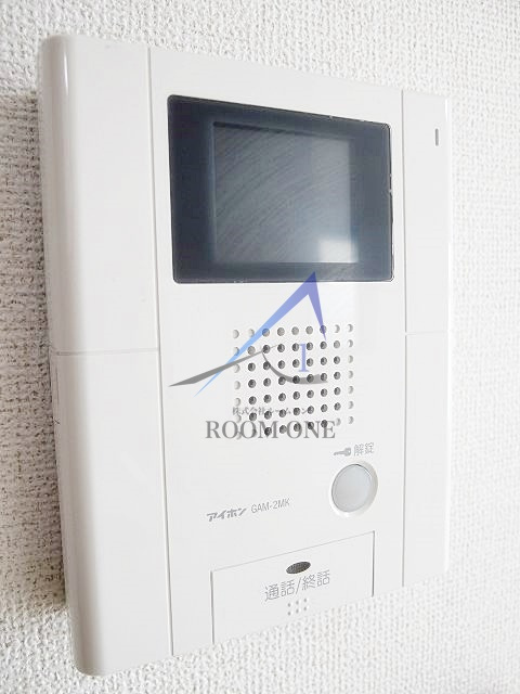 リバーサイド　おがさはらのセキュリティ|モニター付きインターホンです。