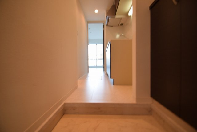 エルスタンザ船橋の玄関|玄関からの眺め