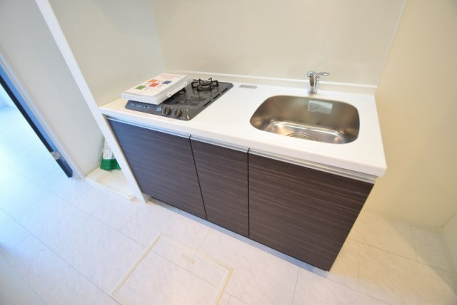 エルスタンザ船橋のキッチン|2口ガスコンロのシステムキッチン