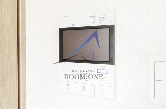 プラート宮坂のセキュリティ|モニター付きインターホンです。