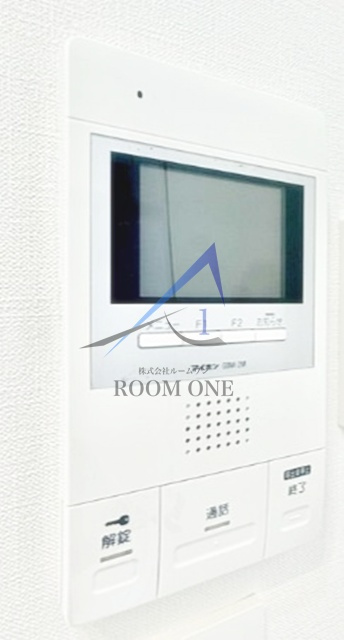 ハステラス赤羽志茂のセキュリティ|モニター付きインターホンです。