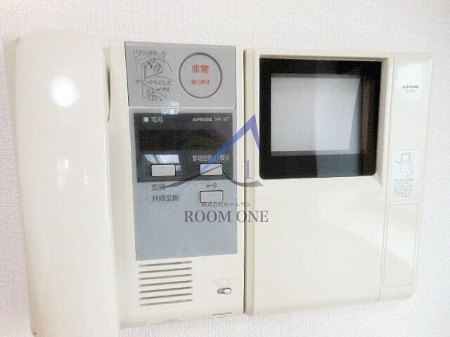 ガラ・ステージ芝公園駅前のセキュリティ|モニター付インターホンです。