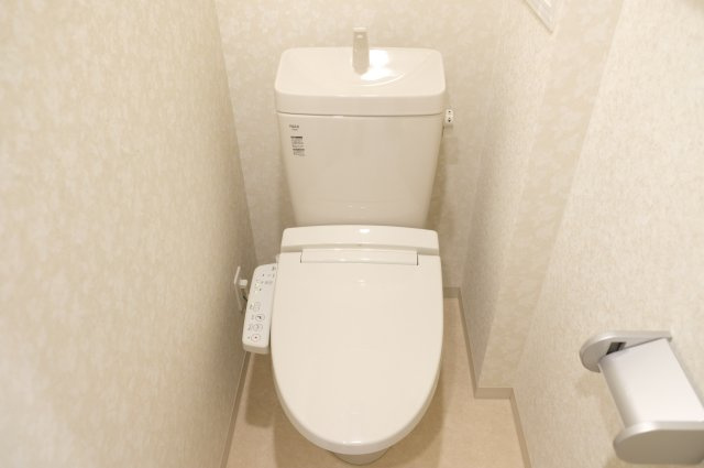 【トイレ】 | Luxe布施東２ | 落ち着いた色調のトイレです