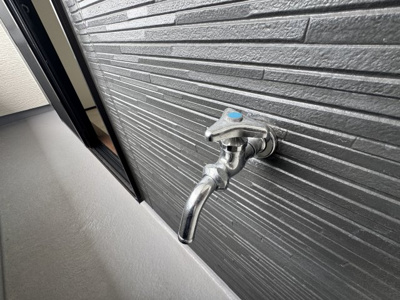 【設備】 | うるま市江洲（全2棟）ラスト1号棟 | 1号棟　バルコニー水栓付き♪