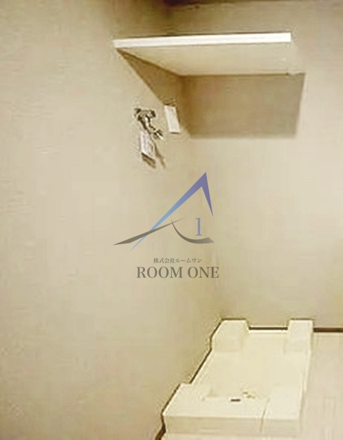 メイクスデザイン門前仲町GARDENの設備|洗濯機置き場です。