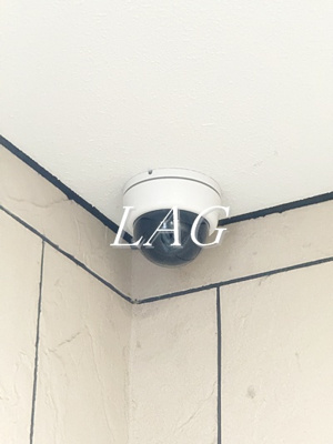 【セキュリティ】 | 調布住宅 | 防犯カメラです。