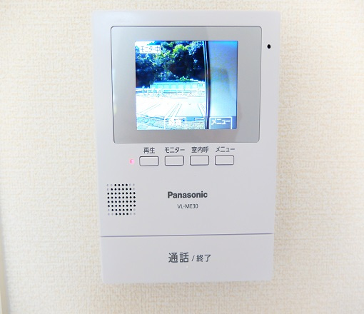 フロール ・ デ ・ セレッソ　Ⅱのセキュリティ|ＴＶドアホンを設置済み◇