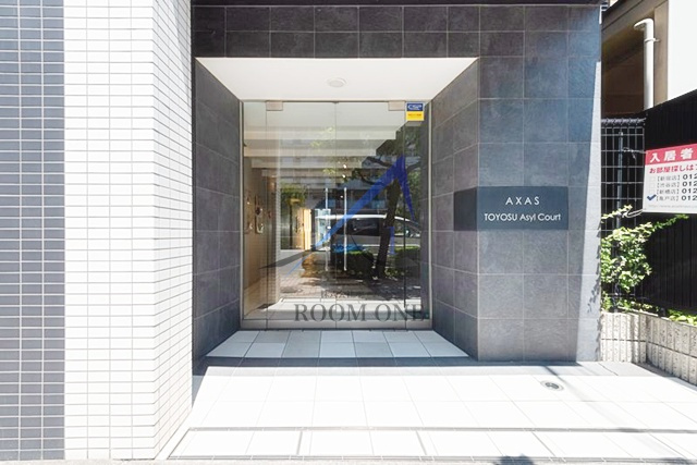 AXAS豊洲アジールコートのエントランス|エントランスです。