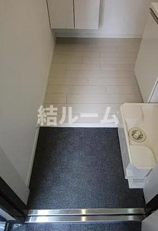 板橋区小茂根４丁目の賃貸マンションの玄関