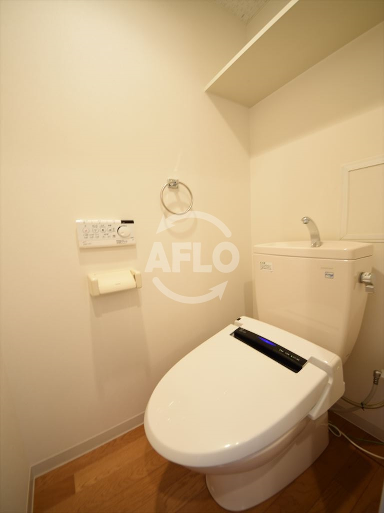 サンキャドマスMinami・堀江のトイレ|サンキャドマスMinami・堀江　生活感のあるトイレ