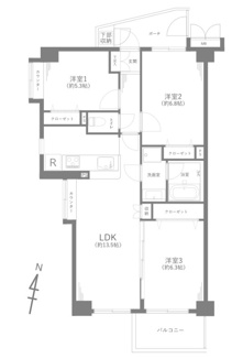 【間取り】 | キャニオングランデ大島