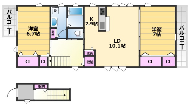 【間取り】 | Liberte