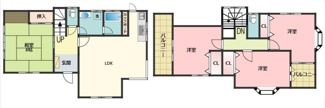 【間取り】 | 住吉台貸家